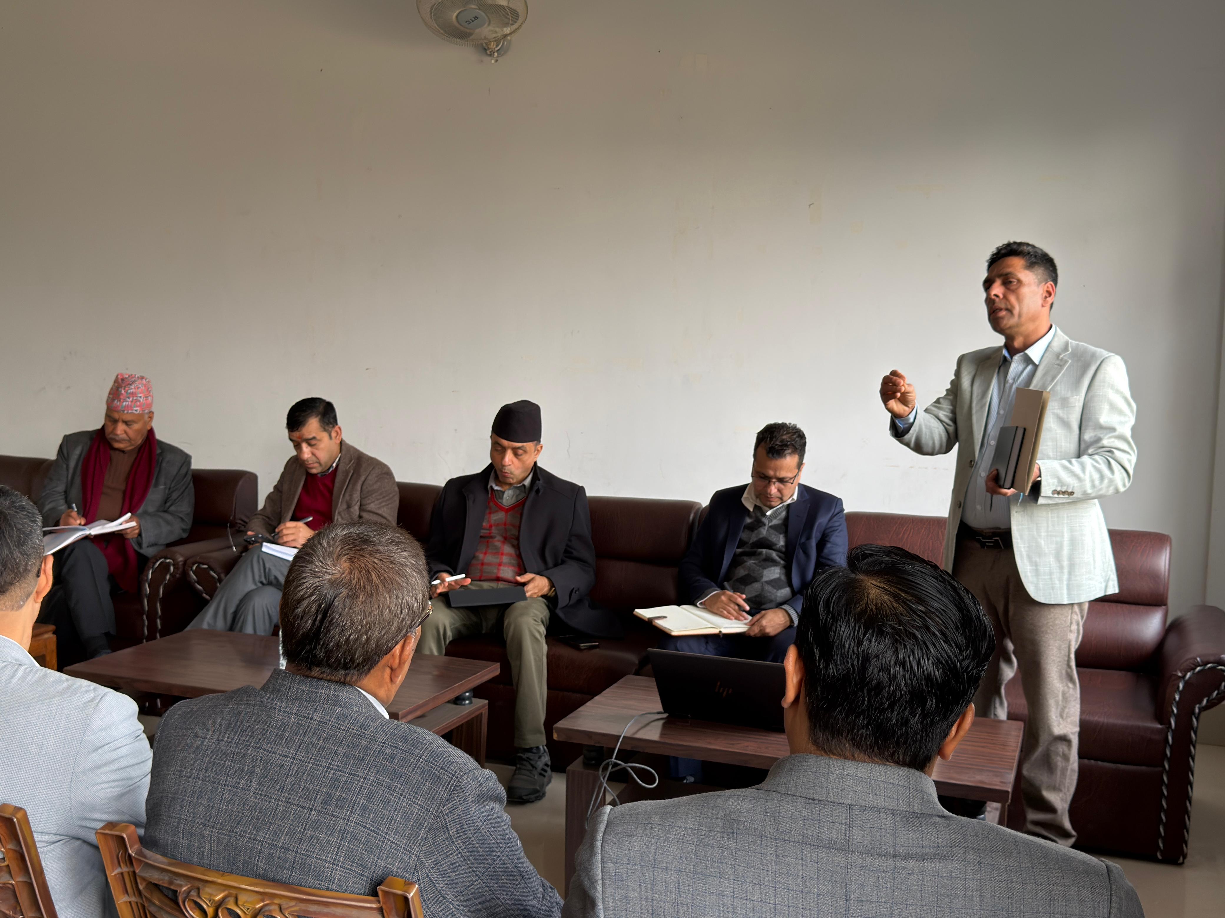 श्रीमान राजस्व सचिव श्री भूपाल बरालज्यूबाट मिति २०८२।१०।०२ मा भएको भन्सार जाँचपास परीक्षण इकाई, वीरगञ्जको उदघाटनका केही झलकहरु