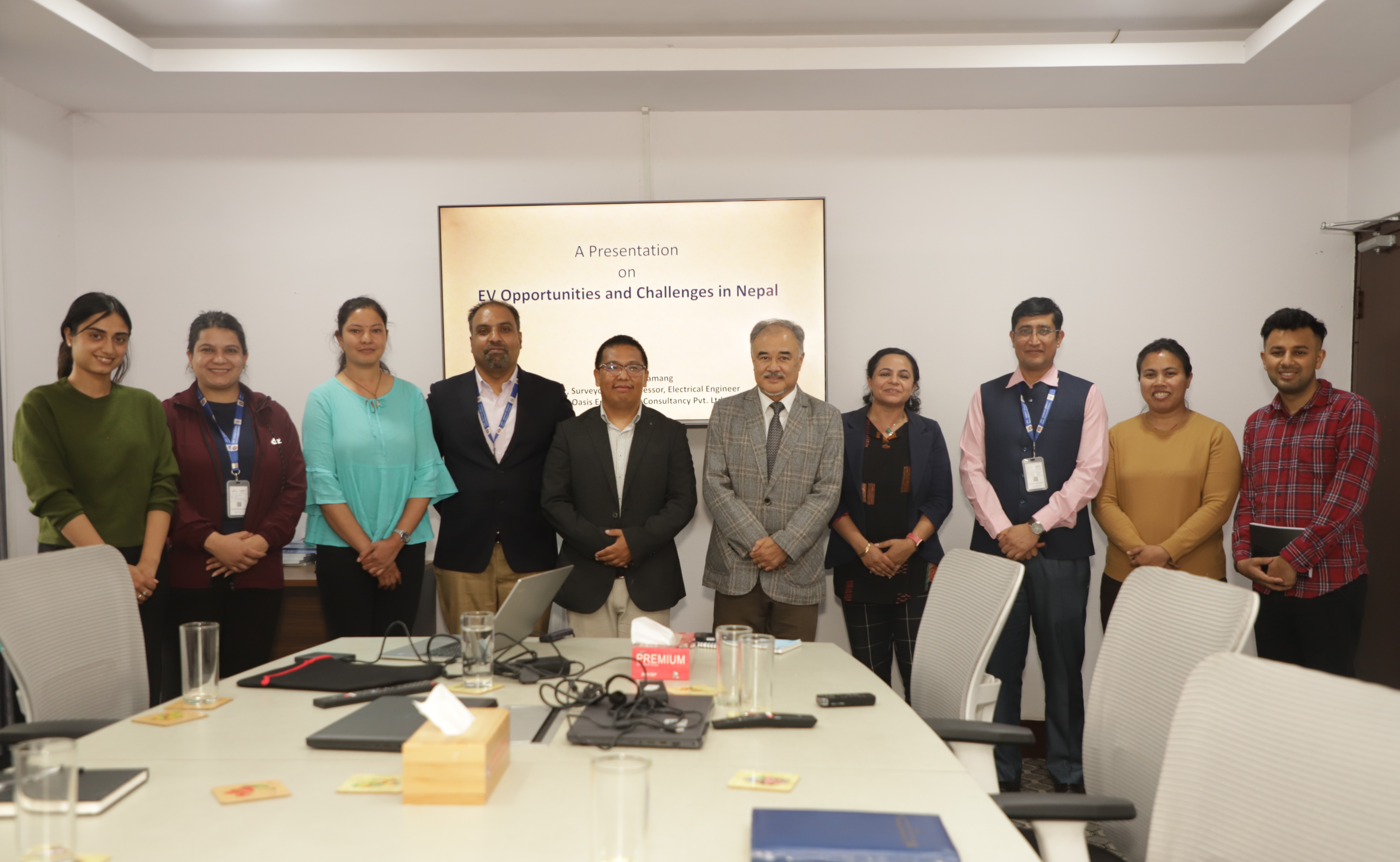 नेपालमा विद्युतीय सवारी साधनका अवसर र चुनौतीहरू विषयक प्रस्तुति