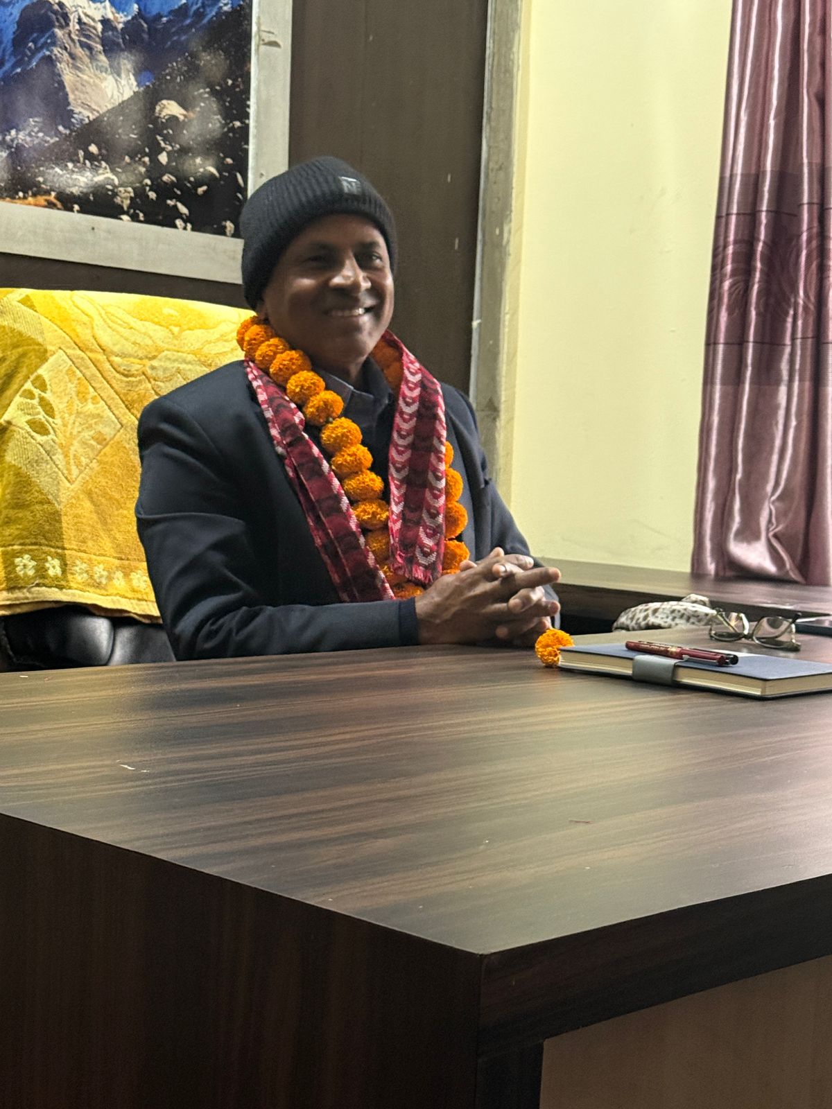 श्रीमान् सचिवज्यूको स्वागत कार्यक्रम