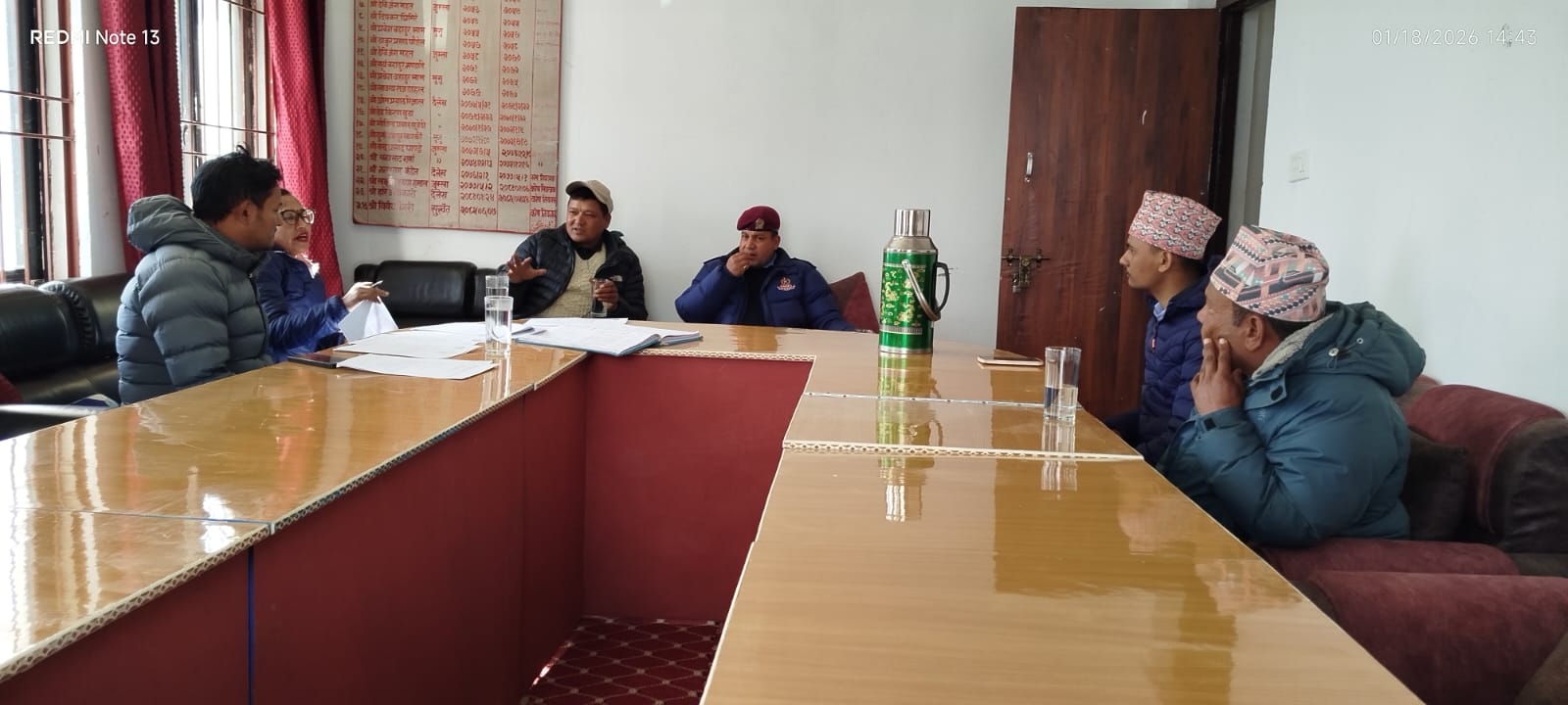 कोष नियन्त्रक श्री विवेक गिरीज्यूको संयोजकत्वमा अवैध मदिरा नियन्त्रण समितिको बैठक कार्यक्रम सम्पन्न (मिति २०८२ माघ ४)