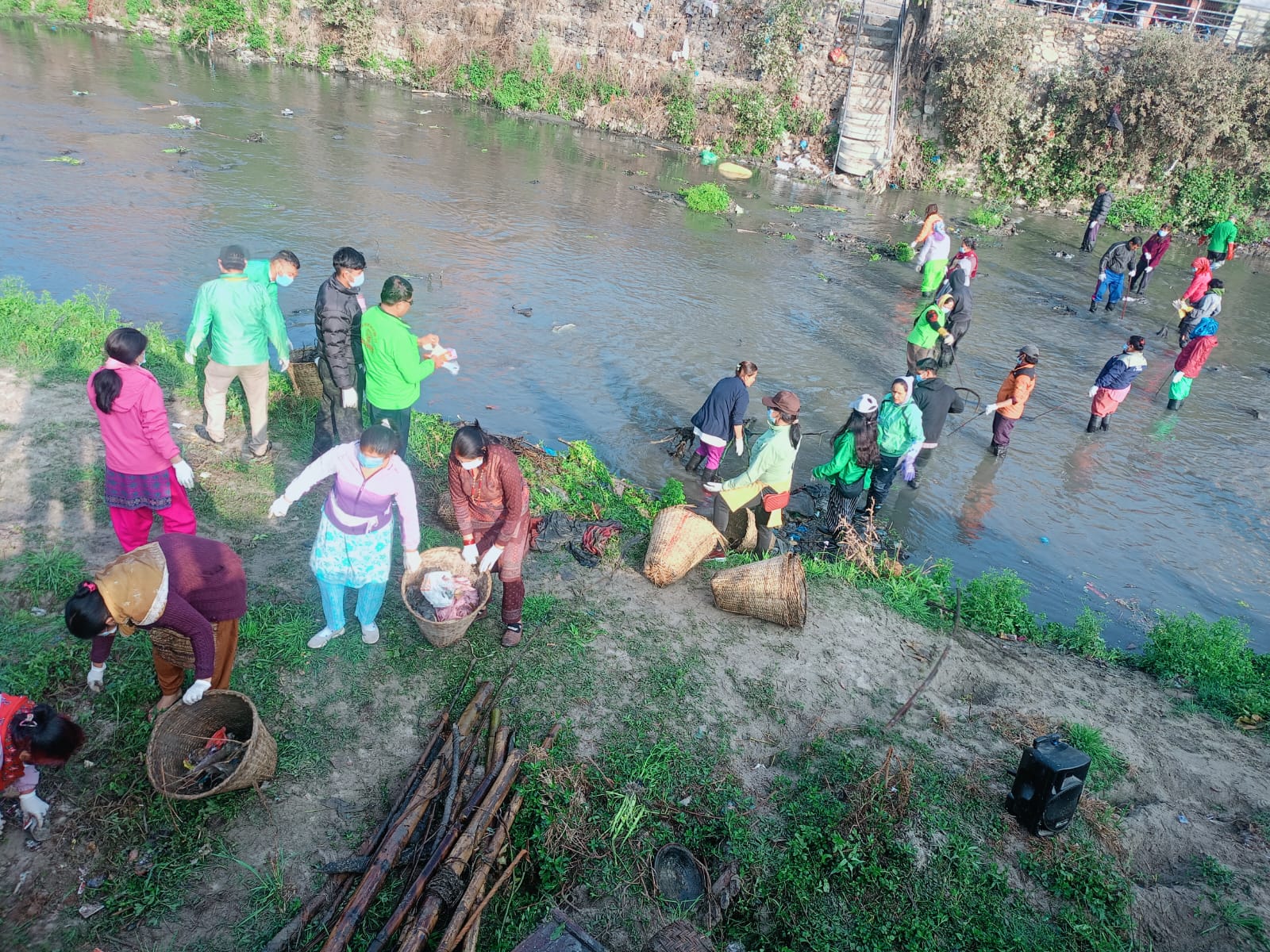 वाग्मती सफाइ महाअभियानको ६७० औं सप्ताह सम्पन्न