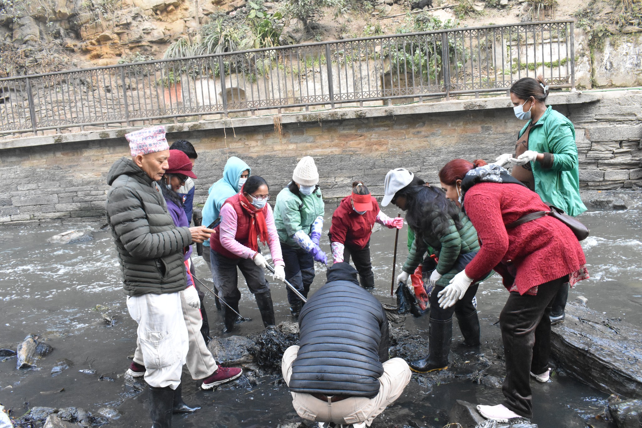 वाग्मती सफाइ महाअभियानको ६६५ औं सप्ताह सम्पन्न