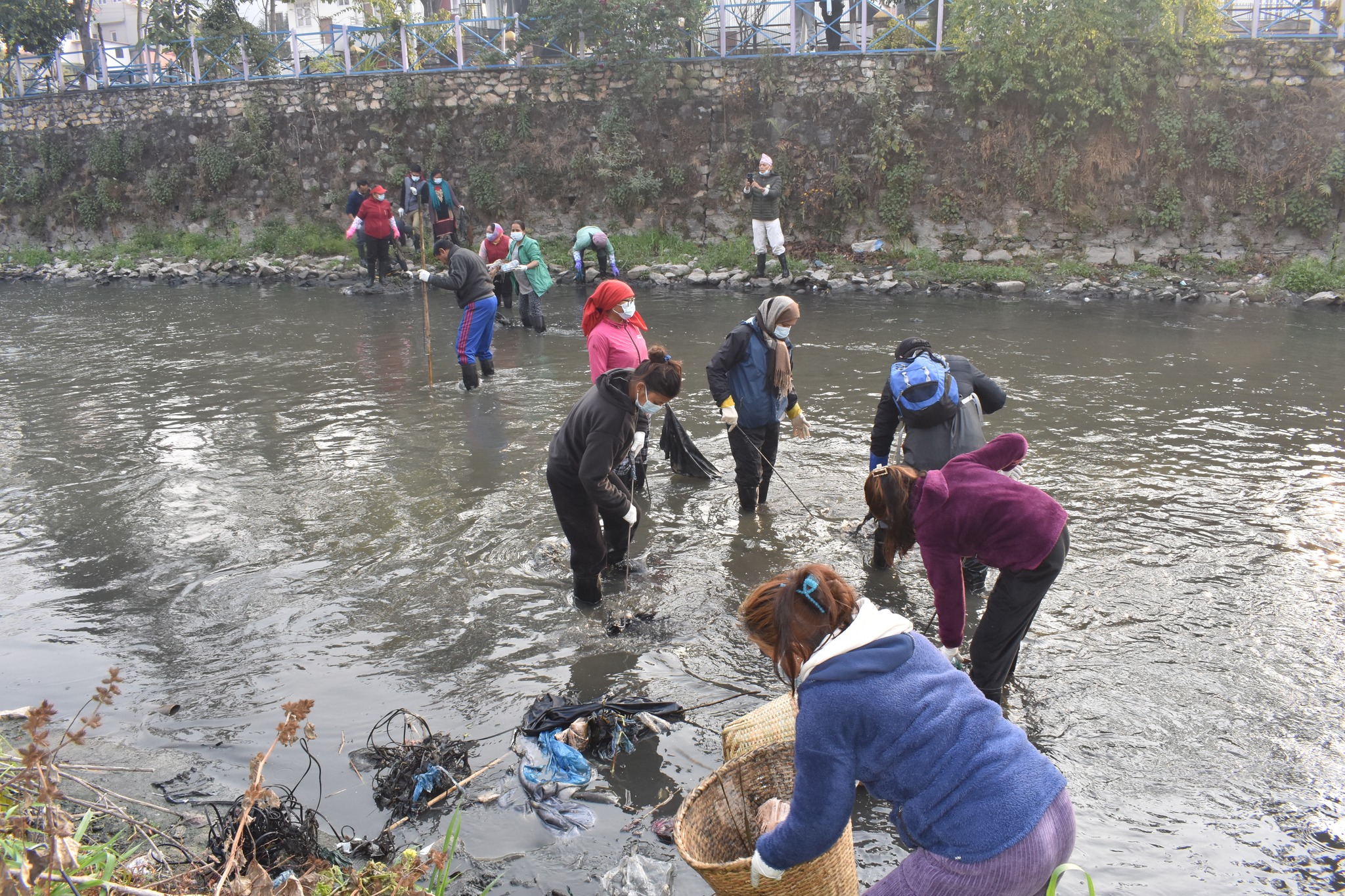 वाग्मती सफाइ महाअभियानको ६६४ औं सप्ताह सम्पन्न