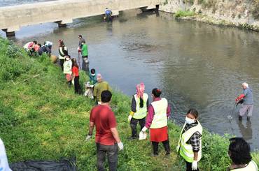 समाचार चित्र वाग्मती सफाइ महाअभियानको ६७५ औं सप्ताह सम्पन्न