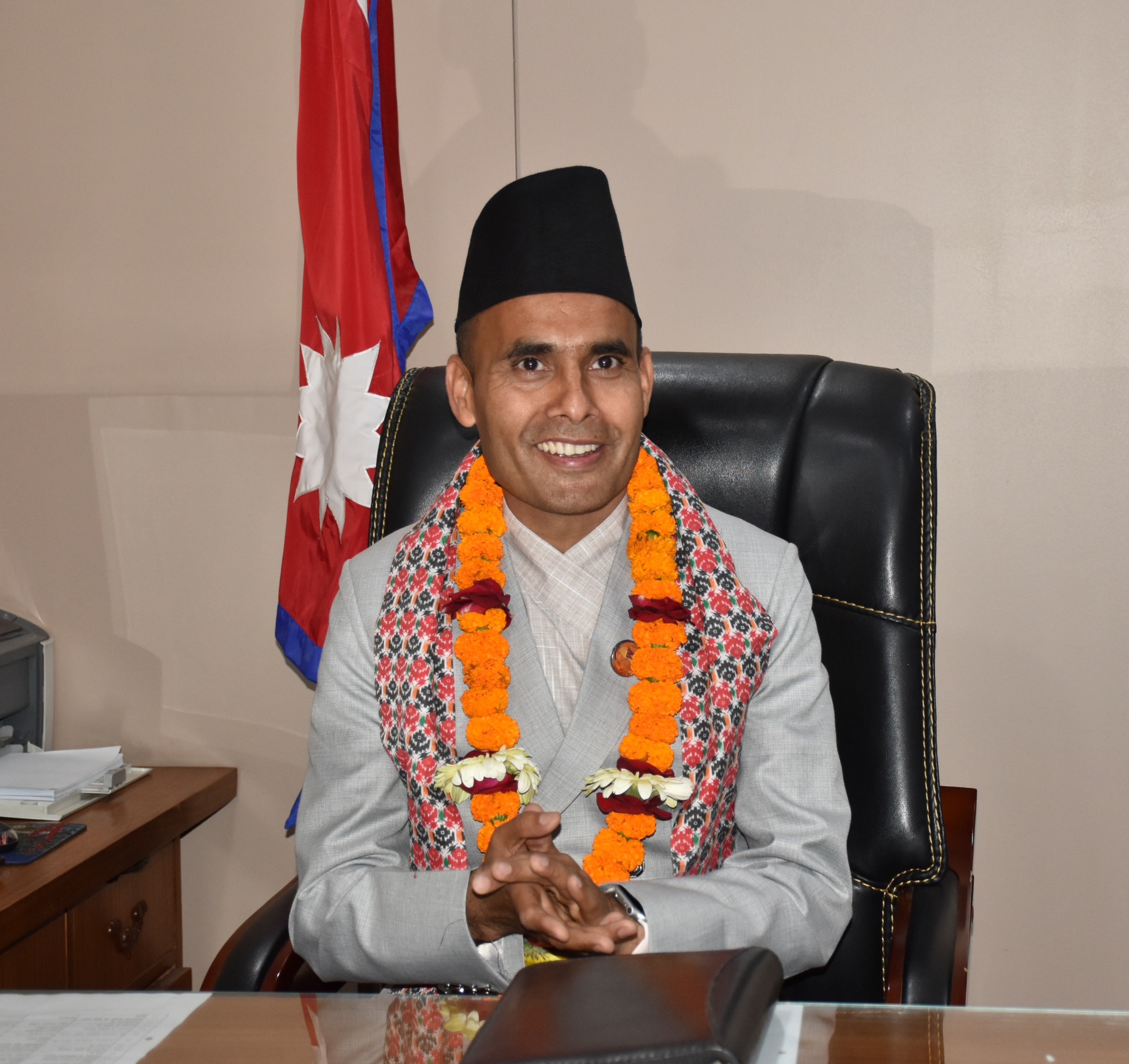 माननीय सञ्चार तथा सूचना प्रविधि मन्त्री डा. बिक्रम तिमिल्सिनाज्यूको पदबहाली कार्यक्रम