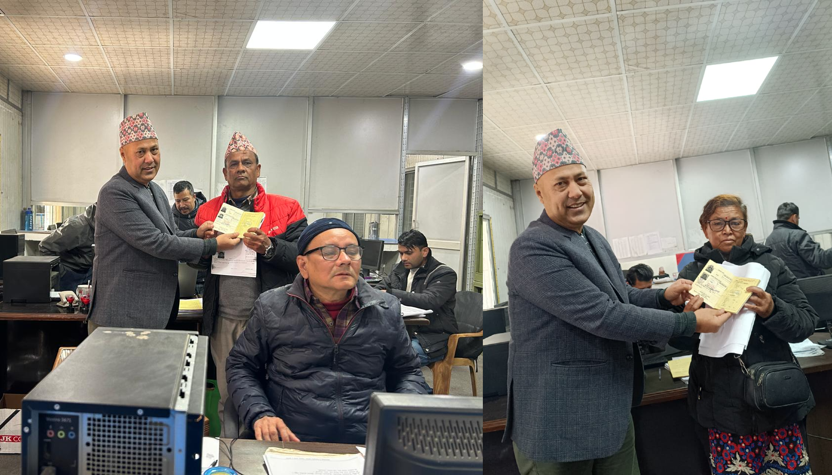 पेन्सन पट्टा लगायत core service package को faceless service को परिक्षण सफल भएको छ।मिति: २०८२/०९/११ गते