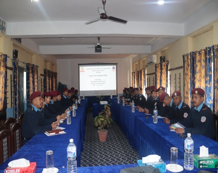 GRICS Training for Junior Police Personnel   