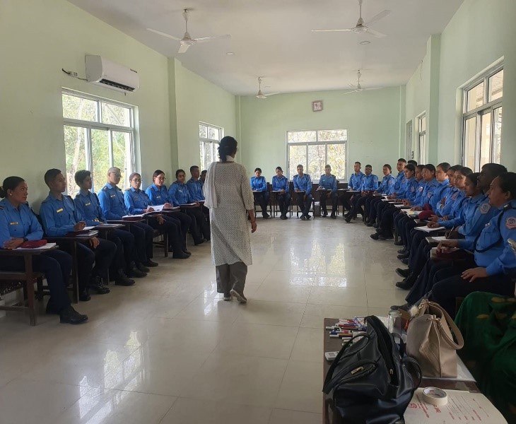 Psycho- social support training for Junior Police personnel