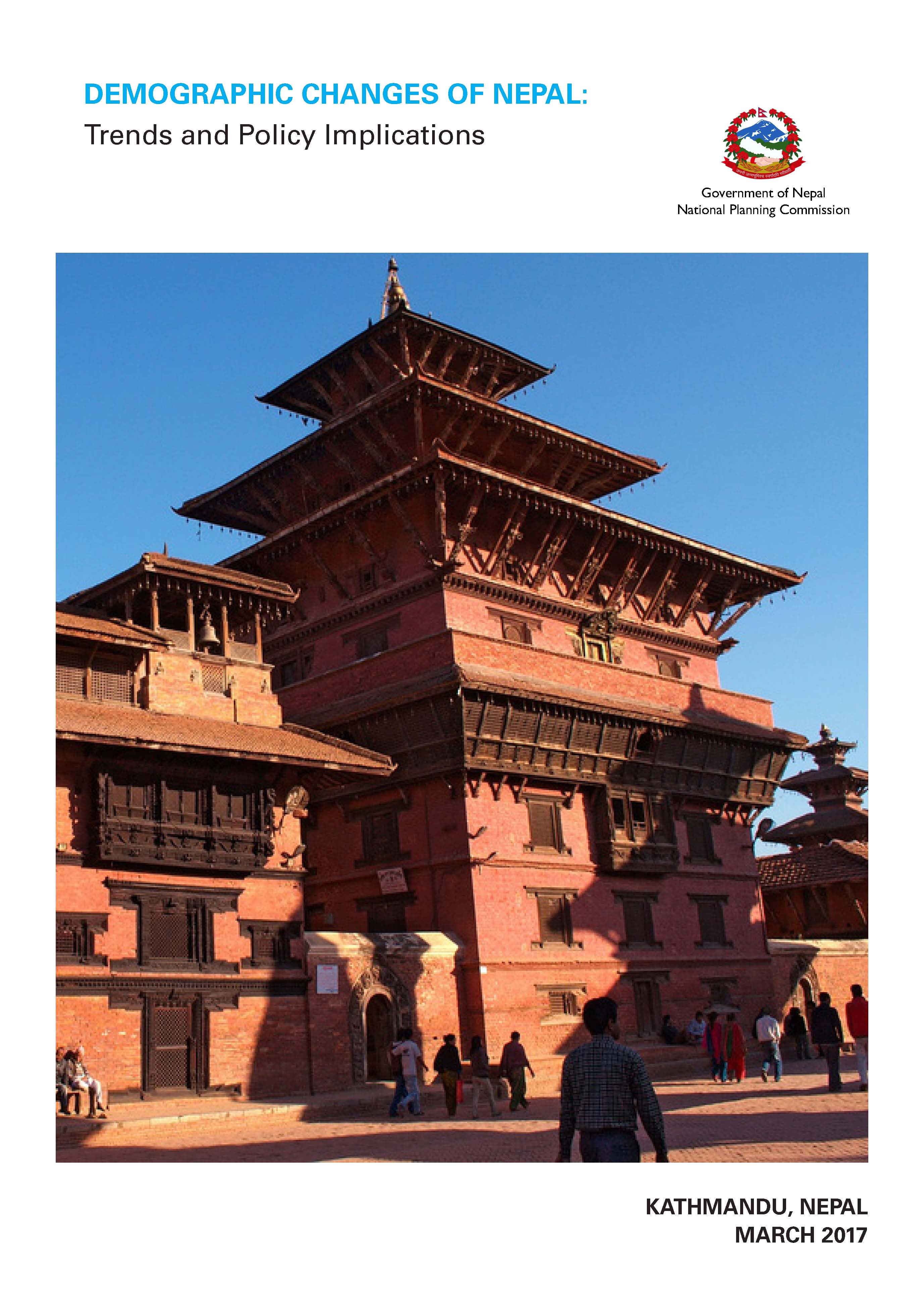 नेपालका जनसांख्यिक परिवर्तनहरु : प्रवृतिहरु र नीतिगत प्रभावहरु