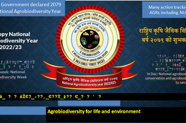 समाचार चित्र राष्ट्रिय कृषि जैविक विविधता बर्ष २०७९