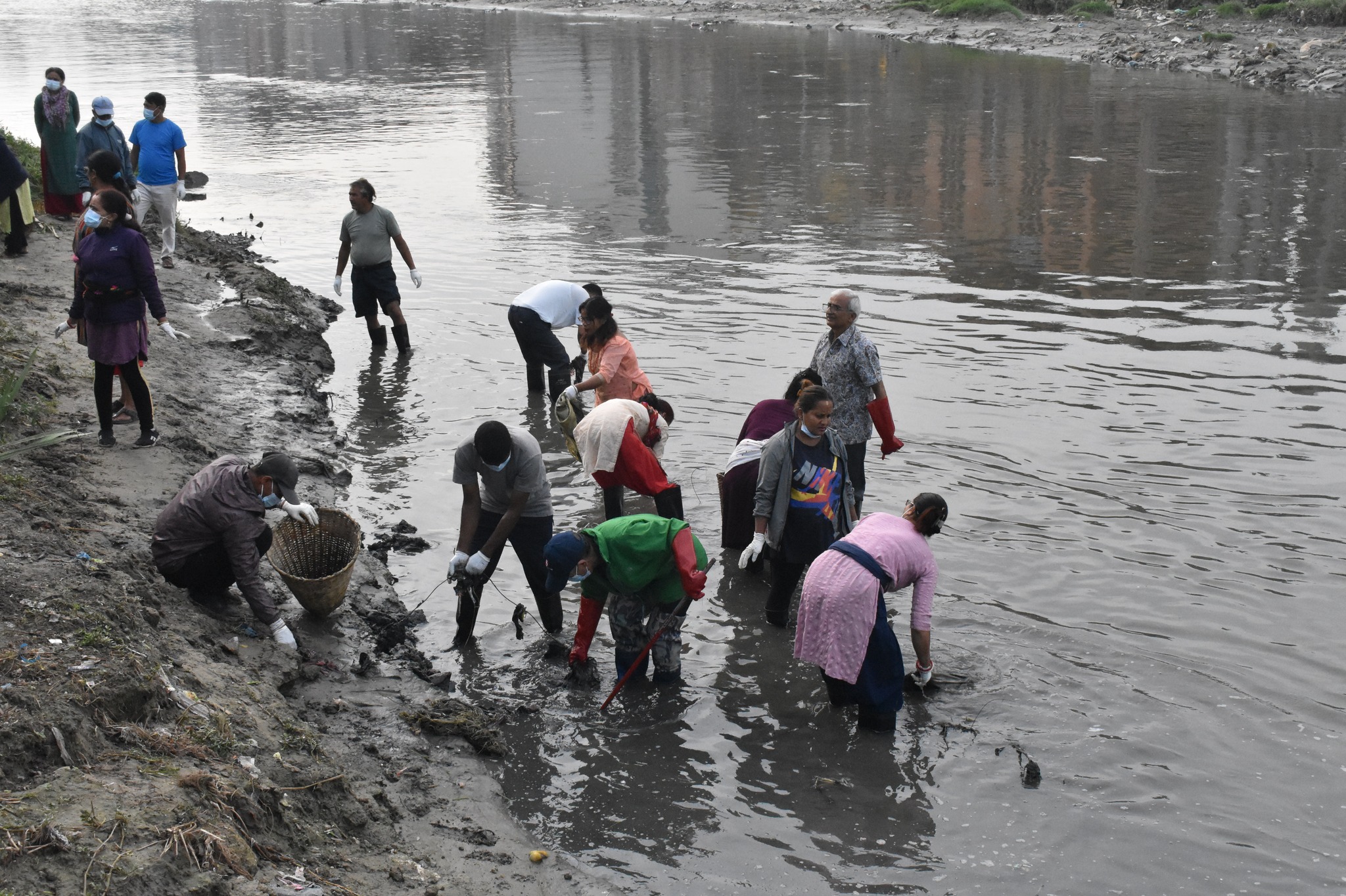 वाग्मती सफाइ महाअभियानको ५४२ औं सप्ताह सम्पन्न