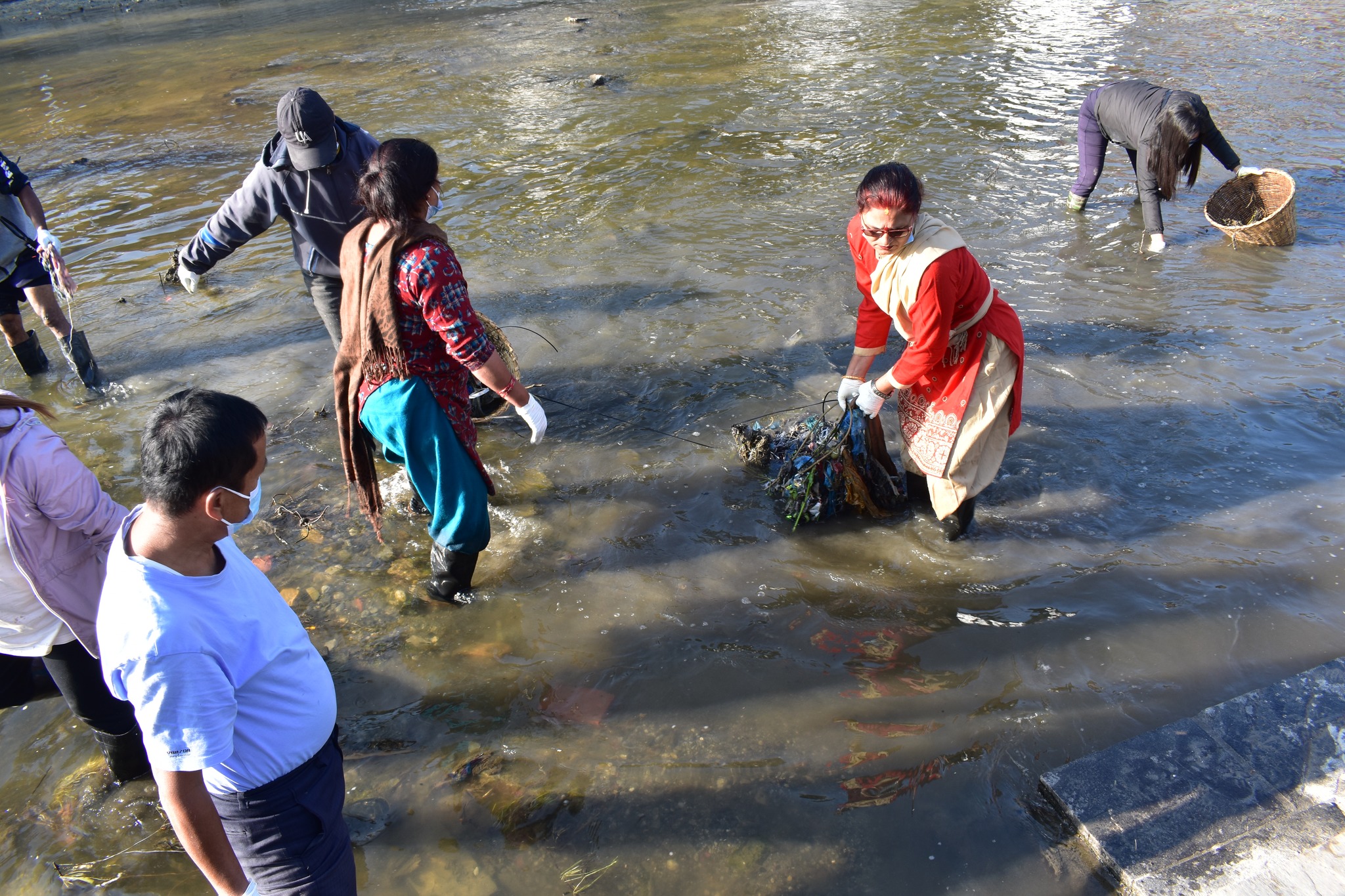 वाग्मती सफाइ महाअभियानको ५४६औं सप्ताह सम्पन्न