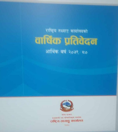 राष्ट्रिय तथ्याङ्क कार्यालयको वार्षिक प्रतिवेदन  आ.व. २०७९/८०