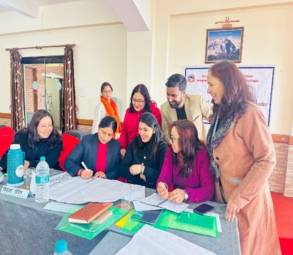 Capacity development training for Gender Focal persons of the lone Ministries