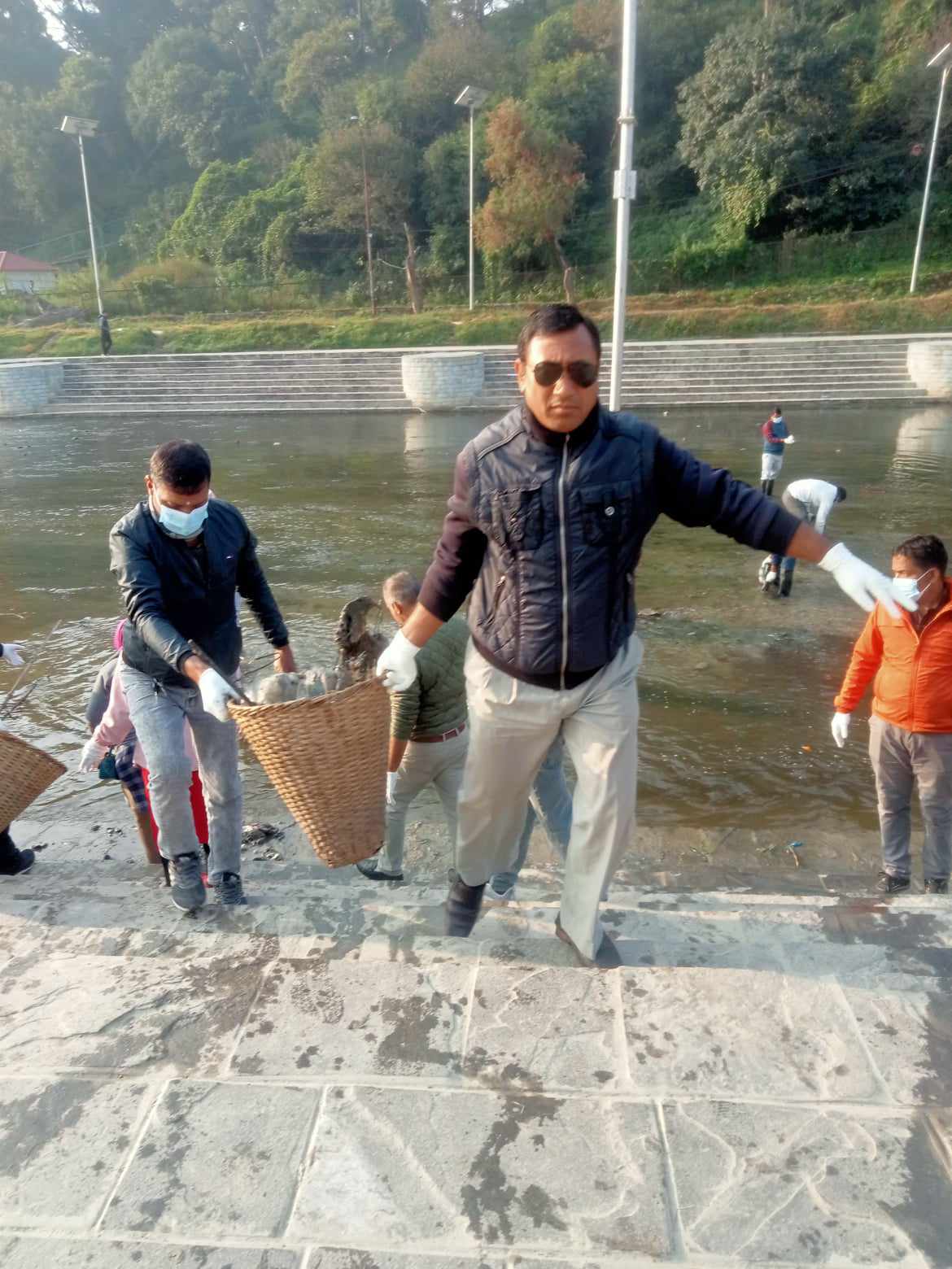 वाग्मती सफाइ महाअभियानको ५४८ औं सप्ताह सम्पन्न