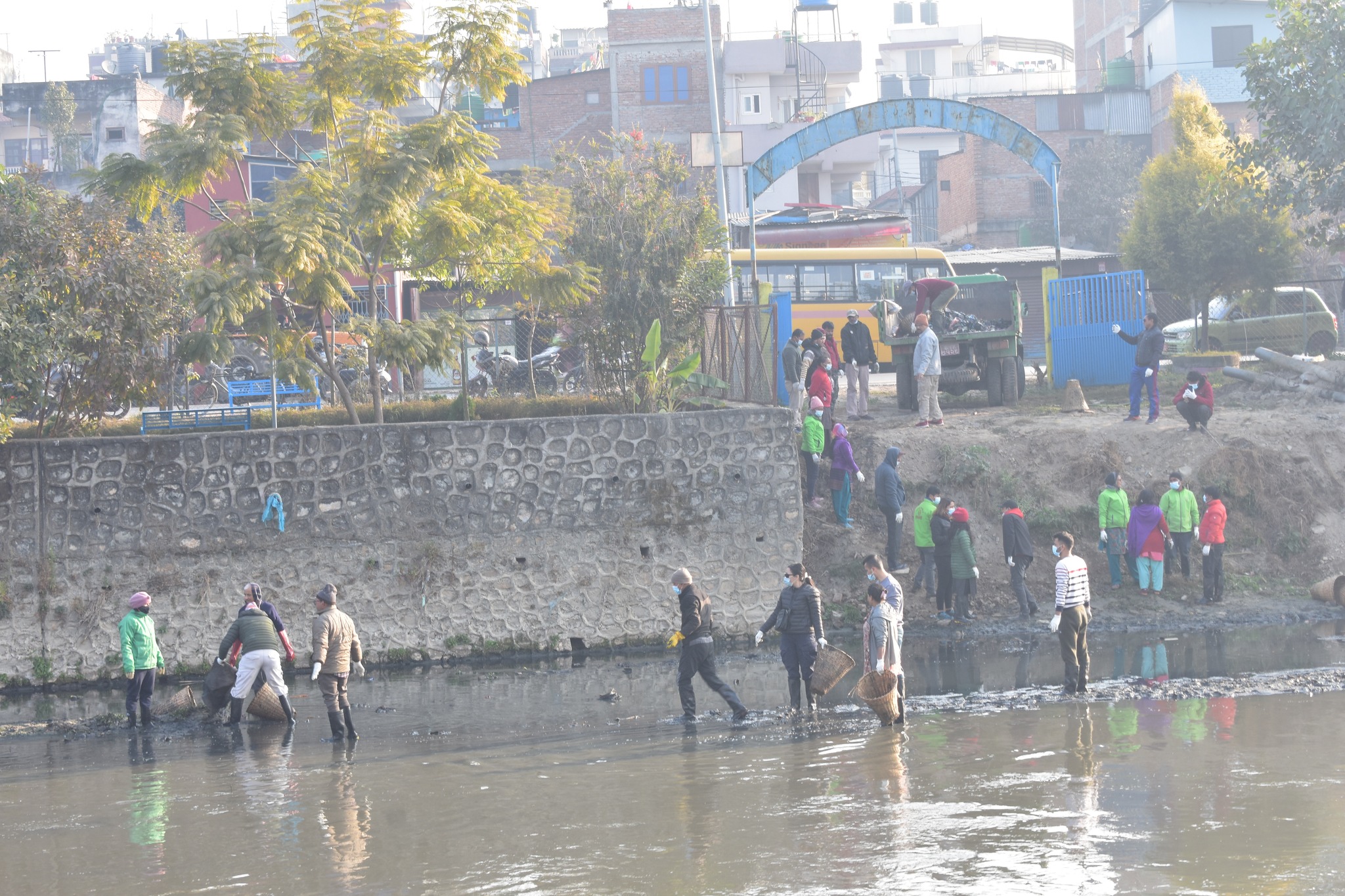 वाग्मती सफाइ महाअभियानको ५५६ औं सप्ताह सम्पन्न