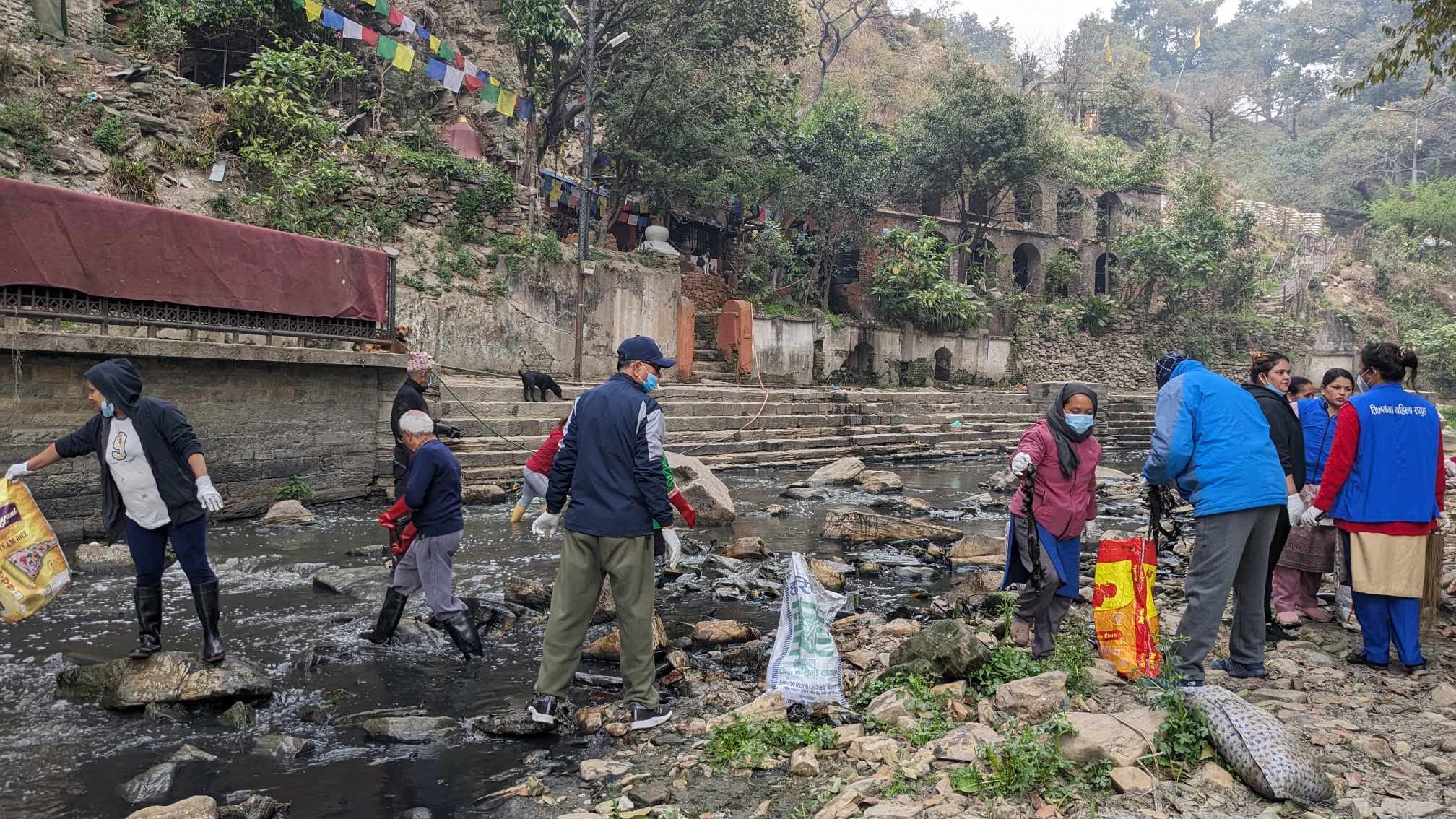 वाग्मती सफाइ महाअभियानको ५६४ औं सप्ताह सम्पन्न