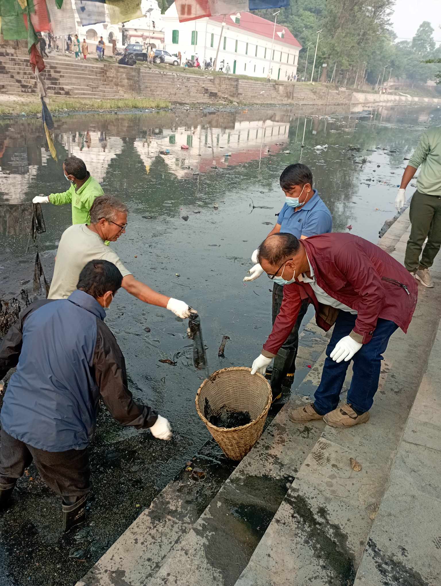 वाग्मती सफाइ महाअभियानको ५७० औं सप्ताह सम्पन्न