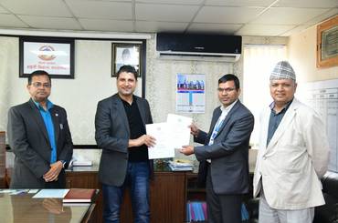 समाचार चित्र जग्गा एकिकरण आयोजनाको पूर्वाधार निर्माण गर्न लगानी सम्बन्धी समझदा…