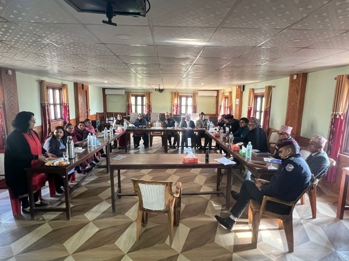Orientation workshop for GBV Control network in Arghakhanchi