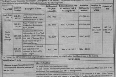 Invitation for Electronic Bids 2081/08/19 - img