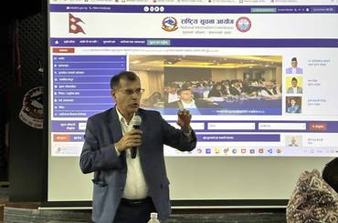 समाचार चित्र सुचना अधिकारीहरुलाई RTIMS सम्बन्धि तालिम