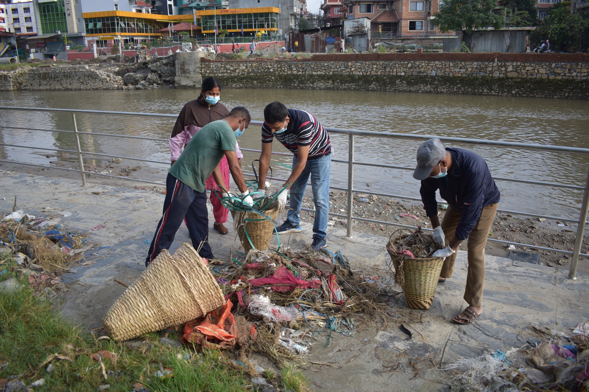 वाग्मती सफाइ महाअभियानको ५९५ औं सप्ताह सम्पन्न