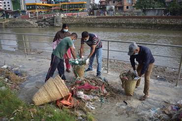 वाग्मती सफाइ महाअभियानको ५९५ औं सप्ताह सम्पन्न - img