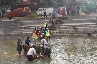 वाग्मती सफाइ महाअभियानको ५९८ औं सप्ताह सम्पन्न - img