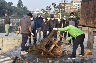 वाग्मती सफाइ महाअभियानको ६०२ औं सप्ताह सम्पन्न - img