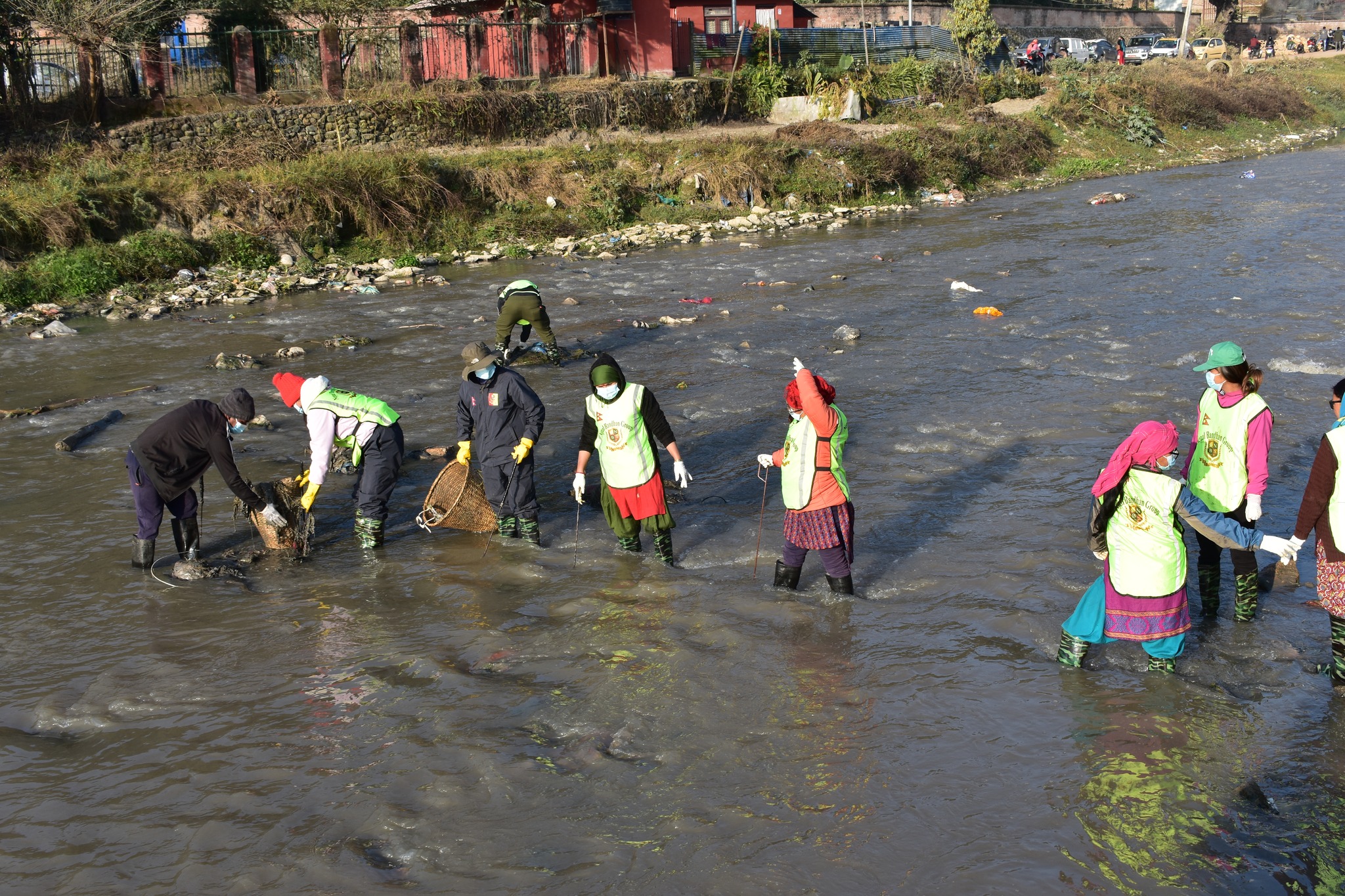 वाग्मती सफाइ महाअभियानको ६०४ औं सप्ताह सम्पन्न