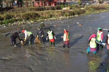 वाग्मती सफाइ महाअभियानको ६०४ औं सप्ताह सम्पन्न - img