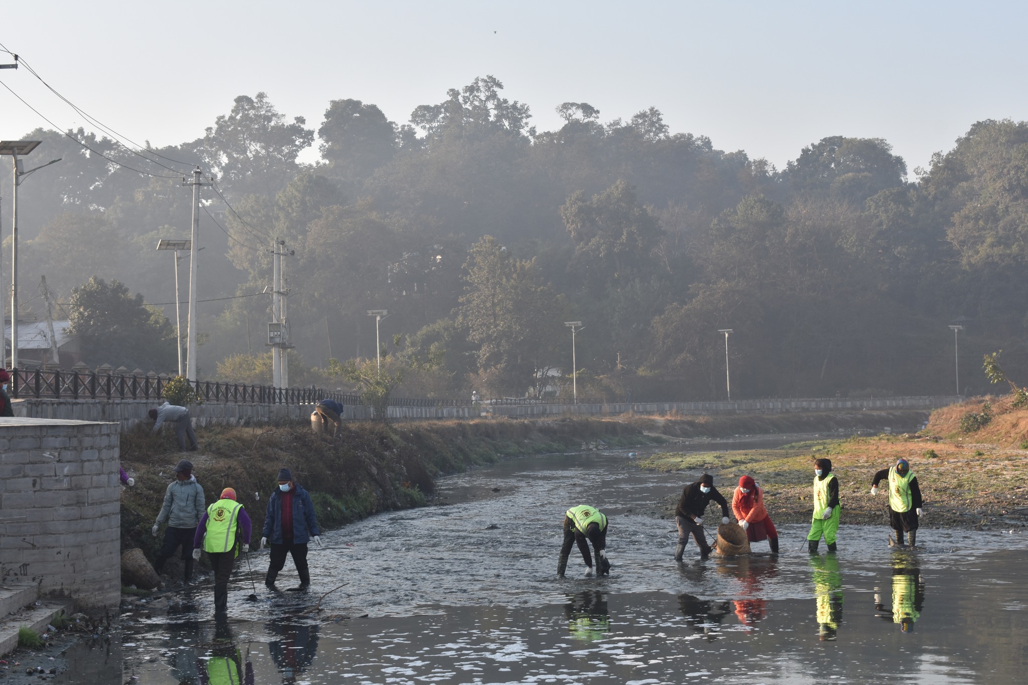 वाग्मती सफाइ महाअभियानको ६१०औं सप्ताह सम्पन्न