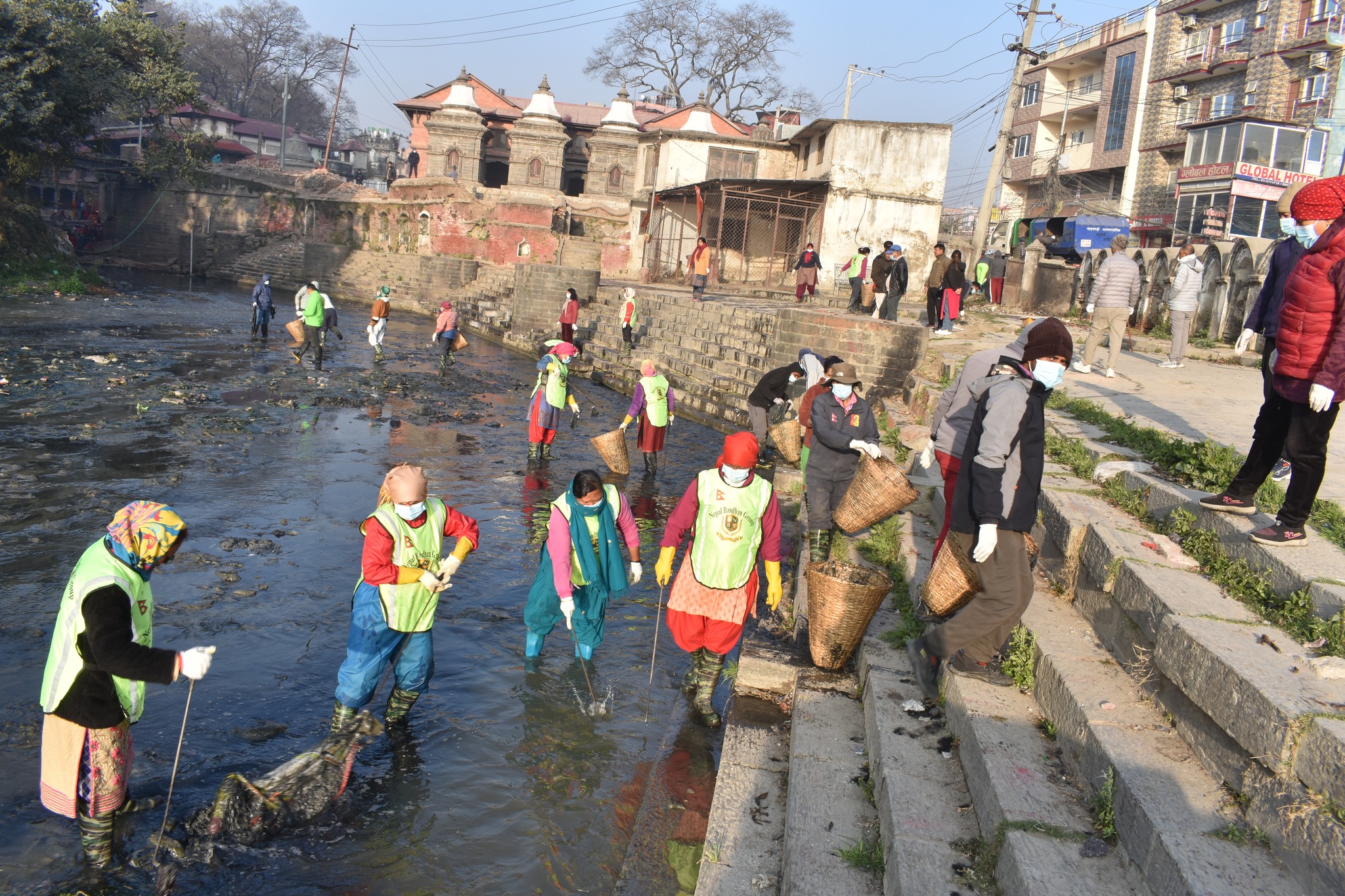 वाग्मती सफाइ महाअभियानको ६१२औं सप्ताह सम्पन्न