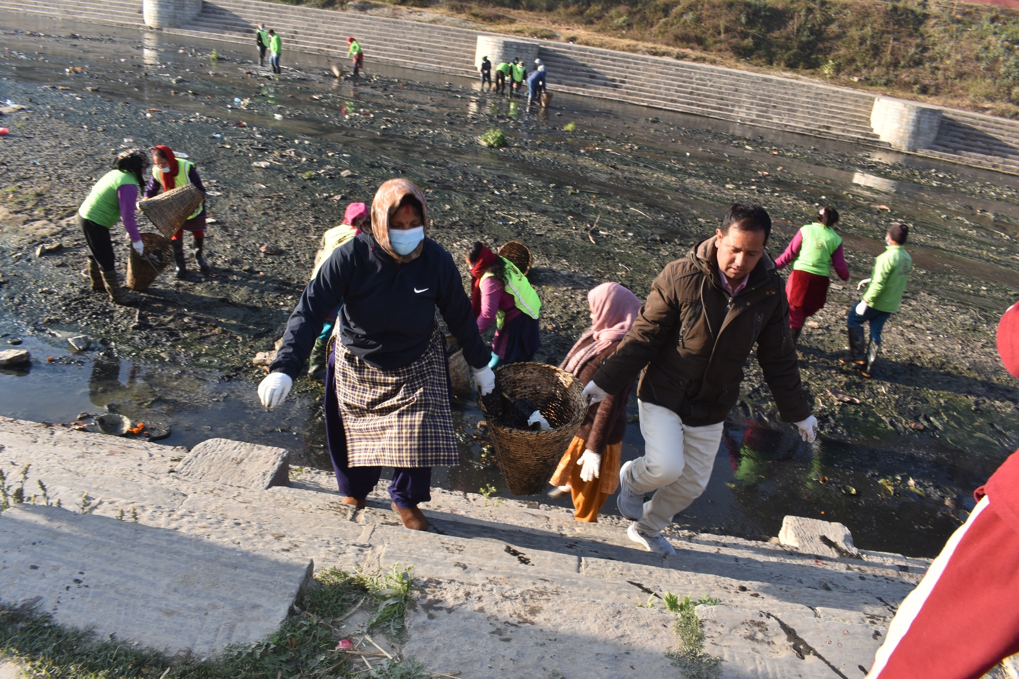 वाग्मती सफाइ महाअभियानको ६१३ औं सप्ताह सम्पन्न