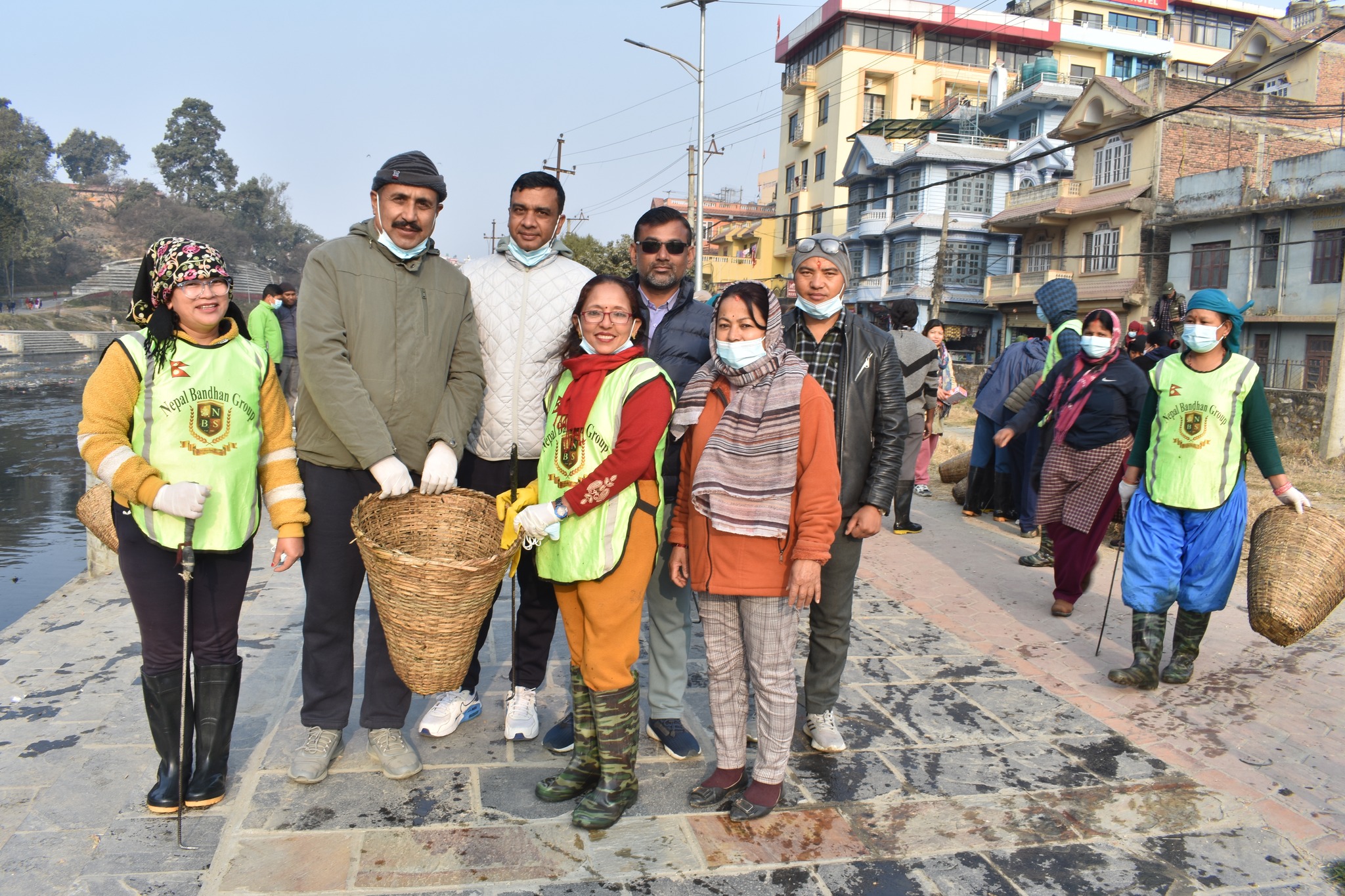 वाग्मती सफाइ महाअभियानको ६१४ औं सप्ताह सम्पन्न