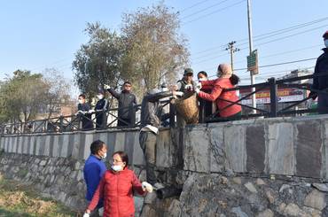 वाग्मती सफाइ महाअभियानको ६१८ औं सप्ताह सम्पन्न - img