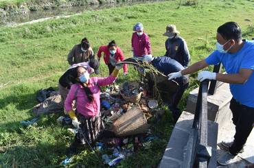 वाग्मती सफाइ महाअभियानको ६३० औं सप्ताह सम्पन्न - img