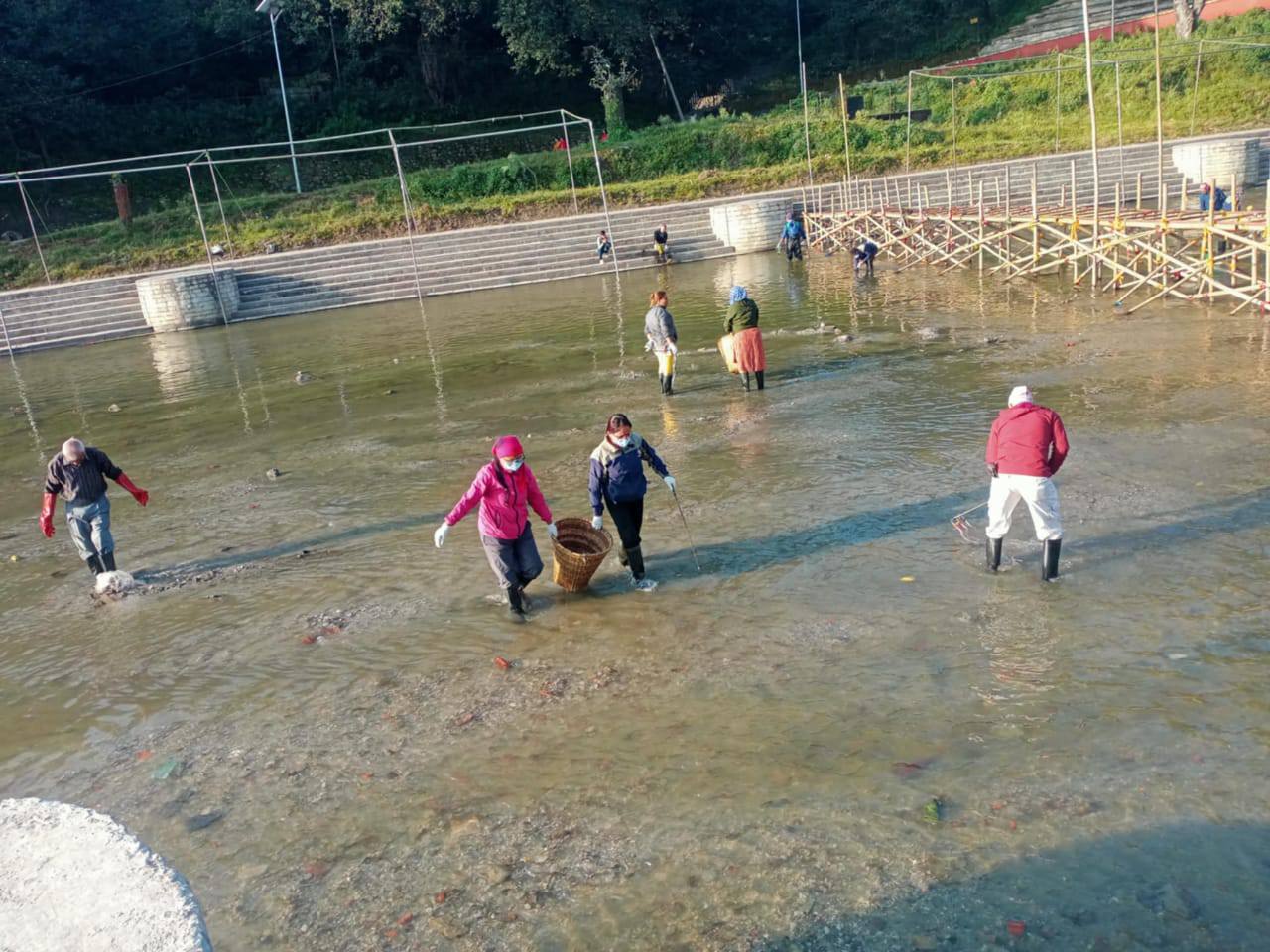 वाग्मती सफाइ महाअभियानको ६५० औं सप्ताह सम्पन्न