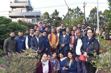 यस समितिमा सरुवा भै आउनु भएका ना.सु. श्री पूर्ण बहादुर खडकाज्यूको स्वागत तथा सरुवा भै महालेखा नियन्त्रक कार्यालयमा जानु भएका लेखा अधिकृत, श्री रविराज पौडेलज्यूको विदाई तथा फेरि भटौला कार्यक्रमका केही झलकहरु - img