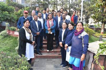 समाचार चित्र ई. रोजिना अधिकारीज्यूको विदाई