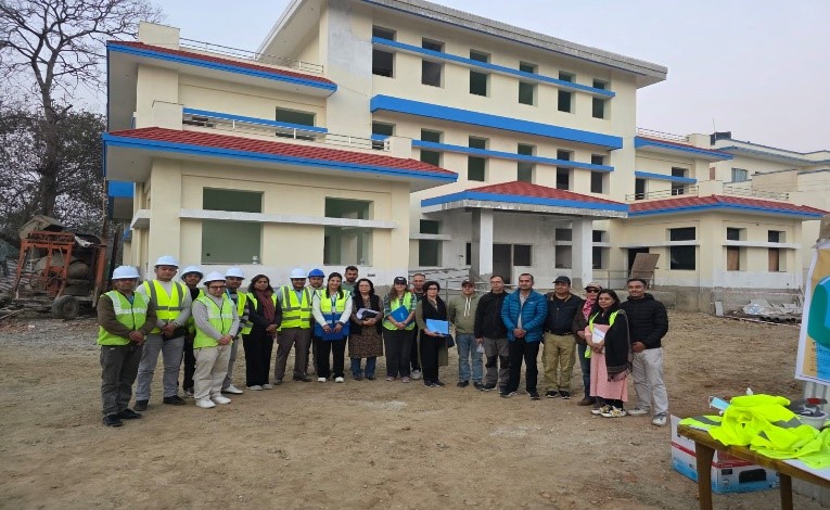 WCSCSC Building construction in Bhairahawa, Rupandehi   and Belatari, Nawalparasi
