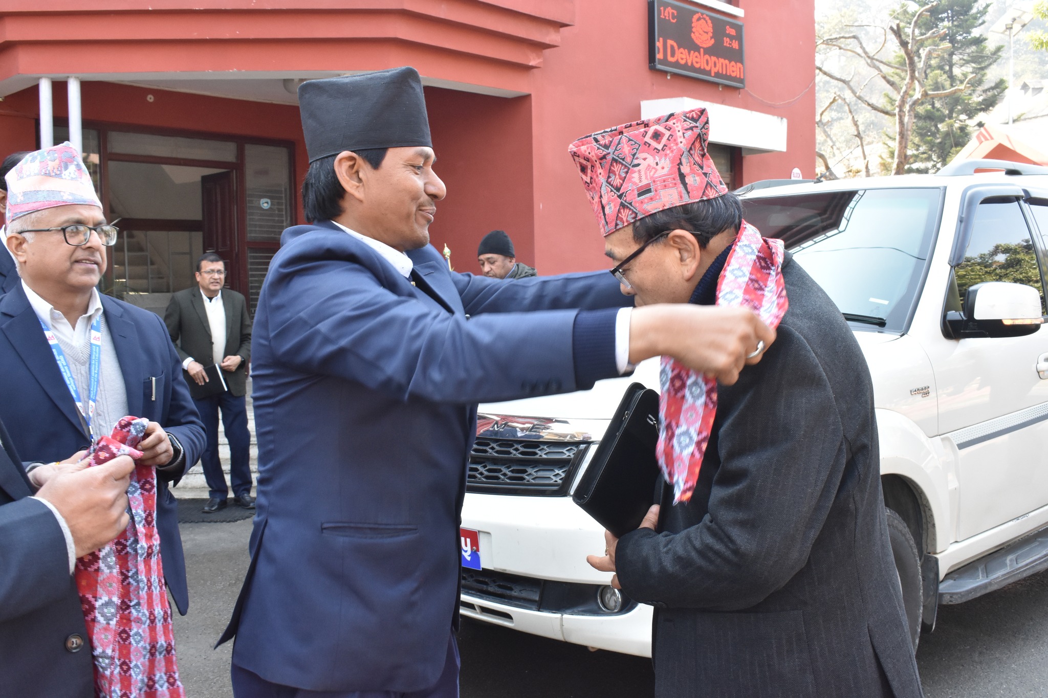 माननीय मन्त्री प्रा.डा. कुमार इङनामज्यूको स्वागत कार्यक्रम