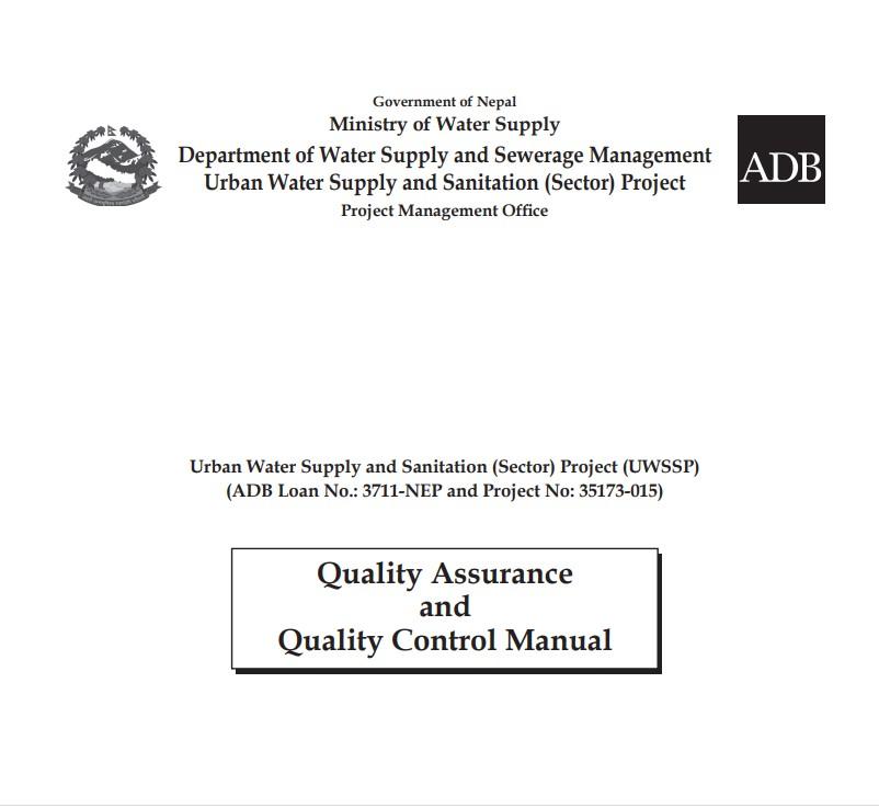 Quality Assurance and Quality Control Manual