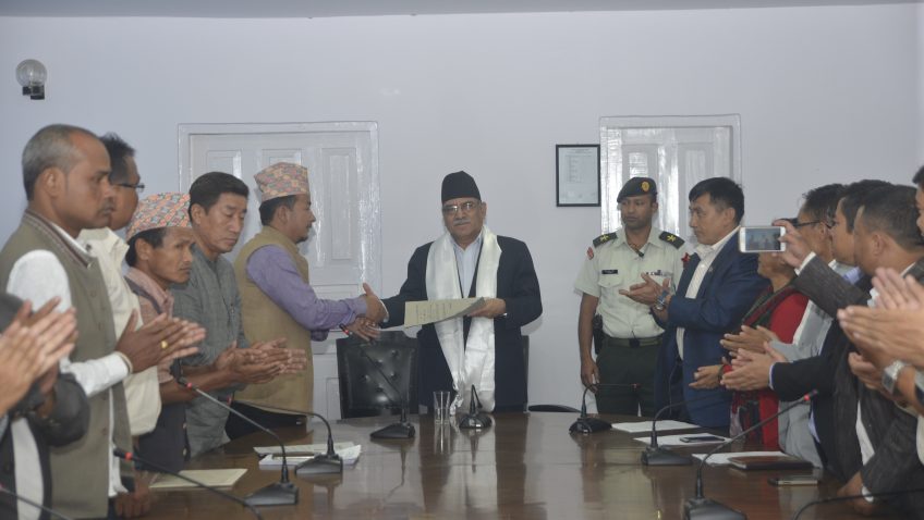 जनताले अधिकार पाउँदा मलाई सन्तोषको अनुभूति हुन्छ, ‘प्रधानमन्त्री’