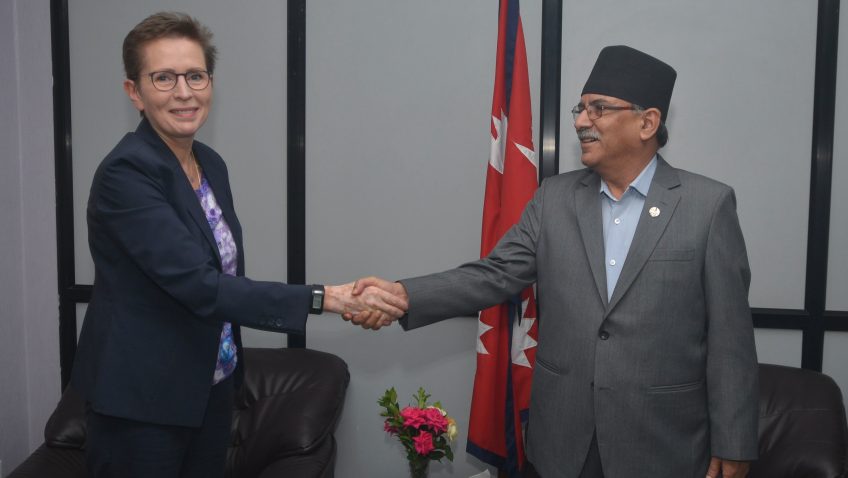 प्रधानमन्त्री–संयुक्त राष्ट्र संघीय आवासीय संयोजकबीच भेट