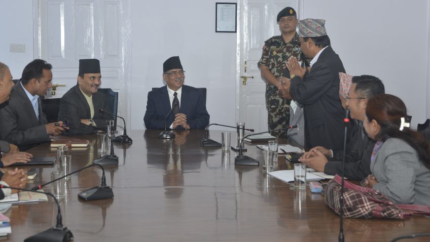 बेपत्ता छानविन आयोगका पदाधिकारीसँग छलफल