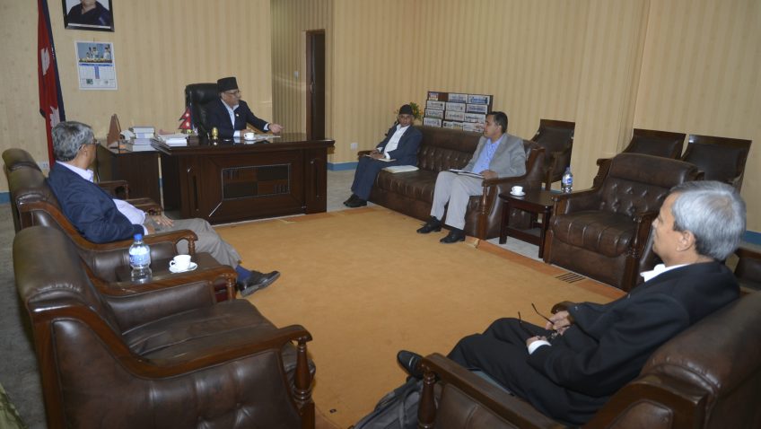 थप कार्यदेशबारे प्रमूख दलहरुद्वारा आयोगलाई जानकारी