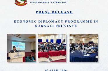 Press Release- Economic Diplomacy Programme in Karnali Province - img