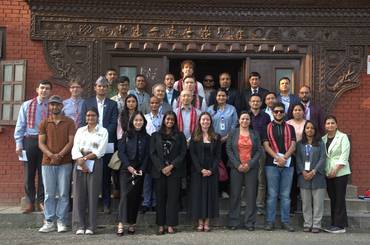 अक्सफोर्ड डिप्लोम्याटिक सोसाइटीका प्रतिनिधिहरूसँग अन्तरक्रिया कार्यक्रम सम्पन्न - img